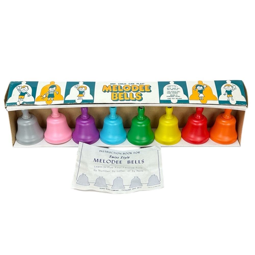 Trophy Music Melodee‎ Bells Teaches Music Appreciation Swiss Style Tuned F to F